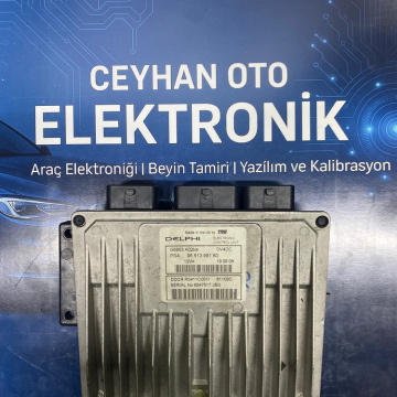Delphi DV4DC - r0411c001l - 9651399180 - Bilgi Yok - Citroën/Peugeot çıkma beyin