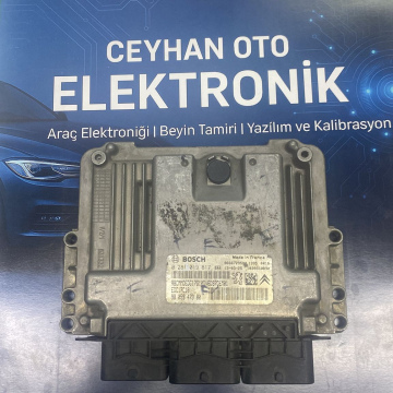 Bosch EDC17C10 - 0281019817 - 9805347380 - RBCMMDEDC17C10PV60C9CEM01 - Peugeot Citroën 1.6 HDi