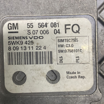 GM 55564081 - Siemens VDO 5WK9425 - SIMTEC75.5 - Motor Beyni
