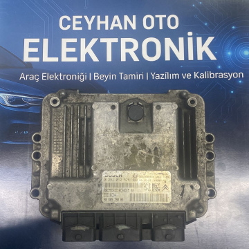 Bosch EDC16C34 - 0281012526 - 9666579080 - RBCMMDEDC16C34CEM00 - Peugeot Citroën 1.6 HDi