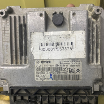 BOSCH 0 281 017 600, EDC17C10, 96 768 380 80, Citroën/Peugeot, 9666729580