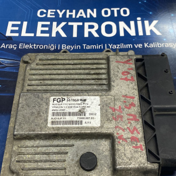 FGP 5519581 - MJD 6JF.Y1 - 71600007.03 - Lancia Ypsilon 1.3 SDE EU4 Motor Beyni