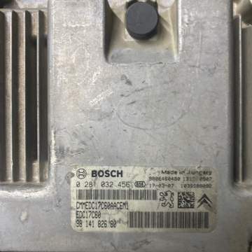 BOSCH 0 281 032 456, EDC17C60, 98 141 826 80, Peugeot/Citroën, 9806460480