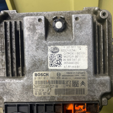BOSCH 0 281 011 783, EDC16C34, 96 585 567 80, Citroën/Peugeot, 9654490280