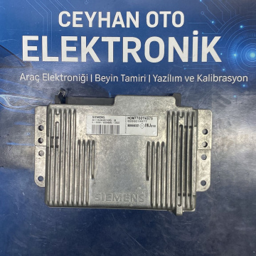 SİEMENS S115303105B-8200019877-RENAULT-ÇIKMA MOTOR BEYNİ