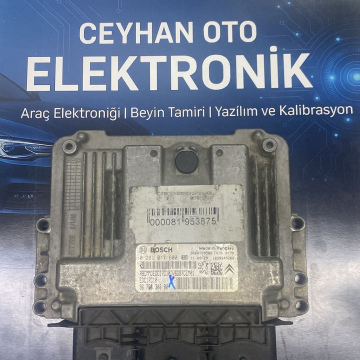 Bosch EDC17C10 - 0281017600 - 9678030080 - RBCMMDEDC17C10VD60C9CEM01 - Peugeot Citroën 1.6 HDi